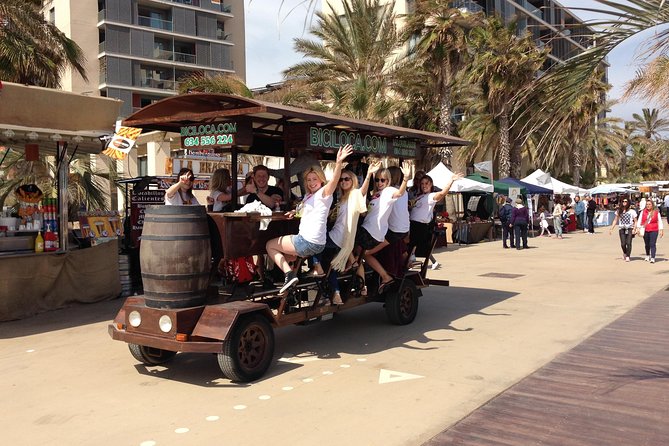 Private Barcelona Beer Bike Tour - Drinks, music, and the social side