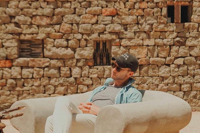 Private Curated Wine Tour in Valle de Guadalupe - Bodegas Magoni under an oak tree
