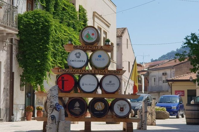 Private tour of Etna and Winery Visit with Food and Wine Tasting from Taormina - A Sicilian Lunch With Four Wines