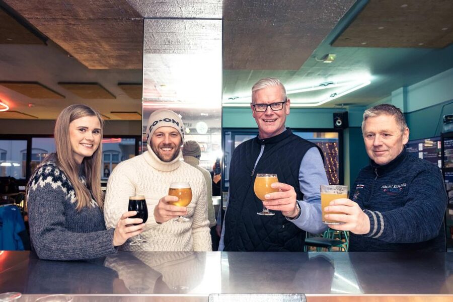 Reykjavik: Beer and Booze Tour - Ölstofa closes with the strongest local feel