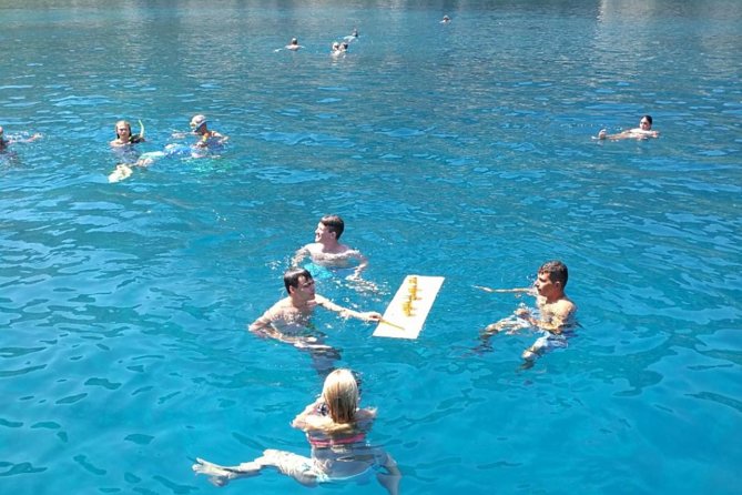 Rhodes Exclusive Swim Cruise Cocktail Open bar & Gourmet Buffet - Ladikos Bay and the story behind its name