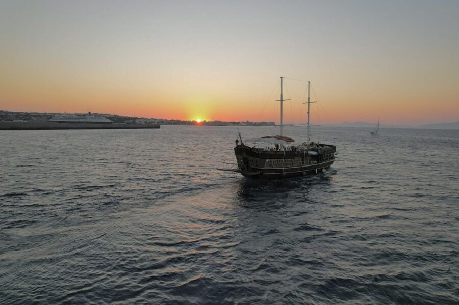 Rhodes: Sunset Cruise with Unlimited Aperol, Beer, and Wine - Kallithea Springs gives the cruise a real stop