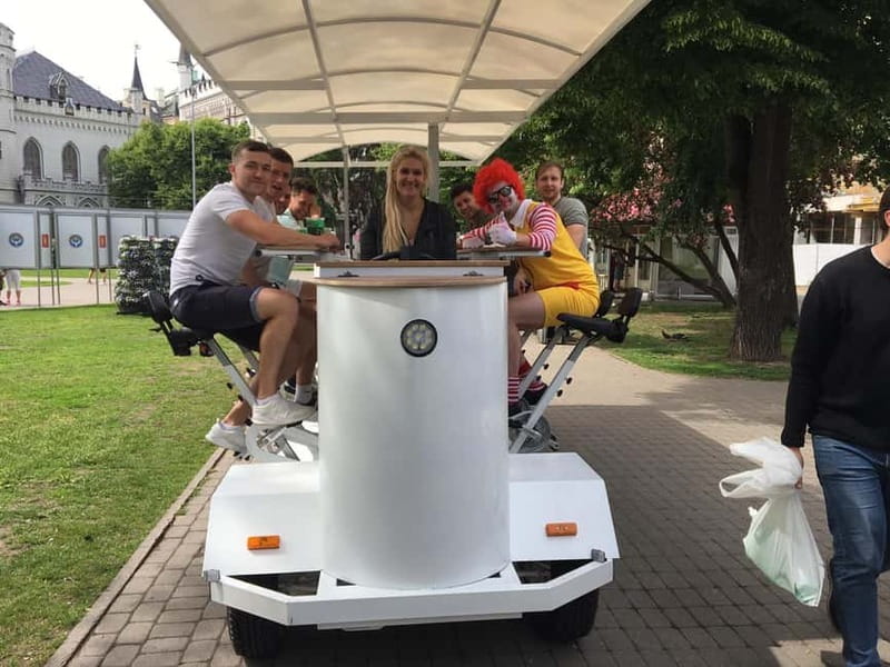 Riga: Beer or Cider Bike Tour - The real appeal of a party bike in Riga