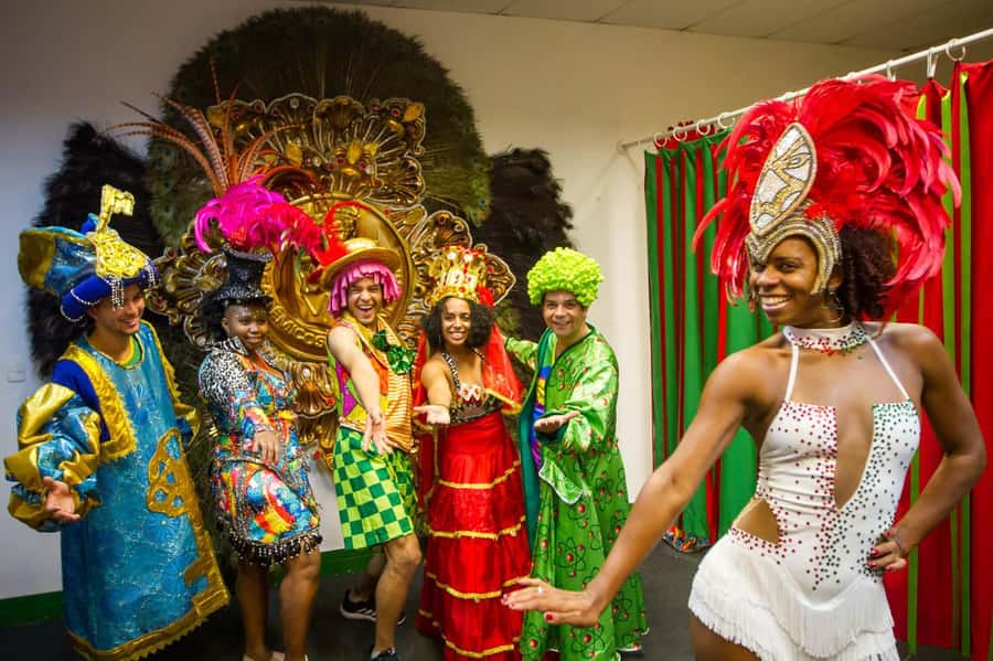 Rio: Carnival Backstage Tour at Samba City with Cocktail - Inside the Grande Rio workshop