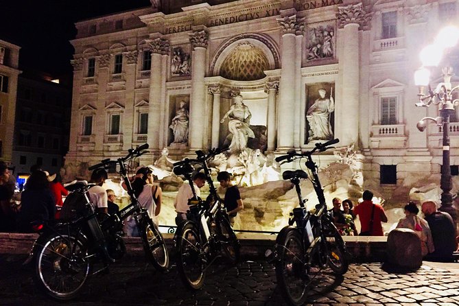 Rome by Night - Ebike Small Group Tour - Food and Wine (Option) - Food, wine, and the evening pause
