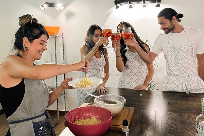 Rome Tipsy Cooking Class: Make Pasta and Mix 3 Spritz Cocktails - Dietary Restrictions Need Careful Attention