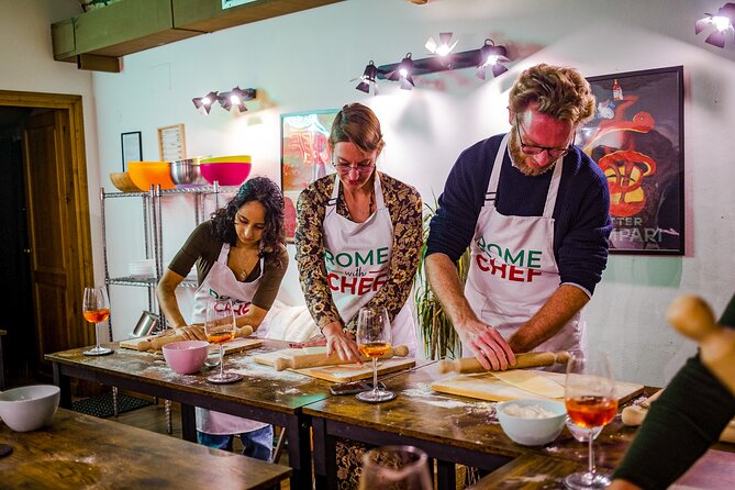 Rome Tipsy Cooking Class: Make Pasta and Mix 3 Spritz Cocktails - The Hosts Shape the Whole Afternoon