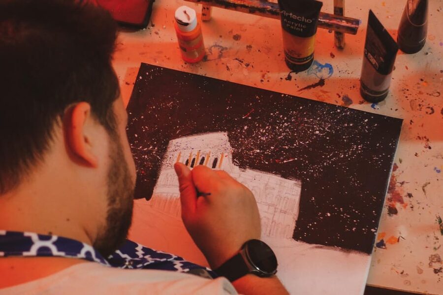 Rome: Tipsy Painting Class with Fine Wine and Arts - Unlimited Italian wine, with sensible expectations