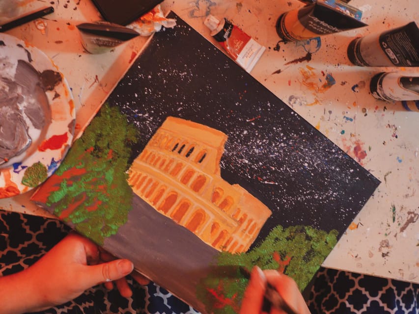 Rome: Tipsy Painting Class with Fine Wine and Arts - Who should book this class
