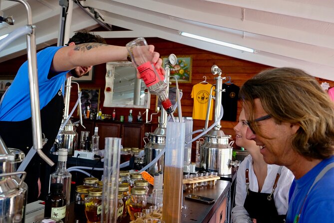 Rum Making Masterclass Galleon Beach Antigua 2 People per Station - Learn how distillation and aging shape the drink