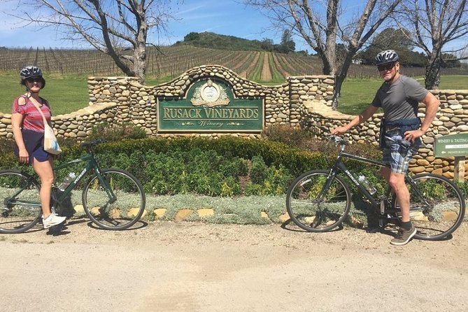 Santa Barbara Vineyard to Table Taste Tour by E-Bike - Rideau Vineyard rewards the first stretch of cycling