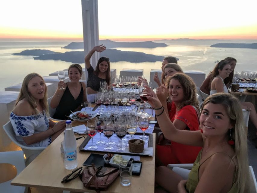 Santorini: Guided Tour to 3 Wineries with Wine Tastings - Anhydrous Cellar Door and a relaxed finish