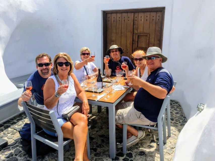 Santorini: Guided Tour to 3 Wineries with Wine Tastings - What the 12-wine tasting is really like