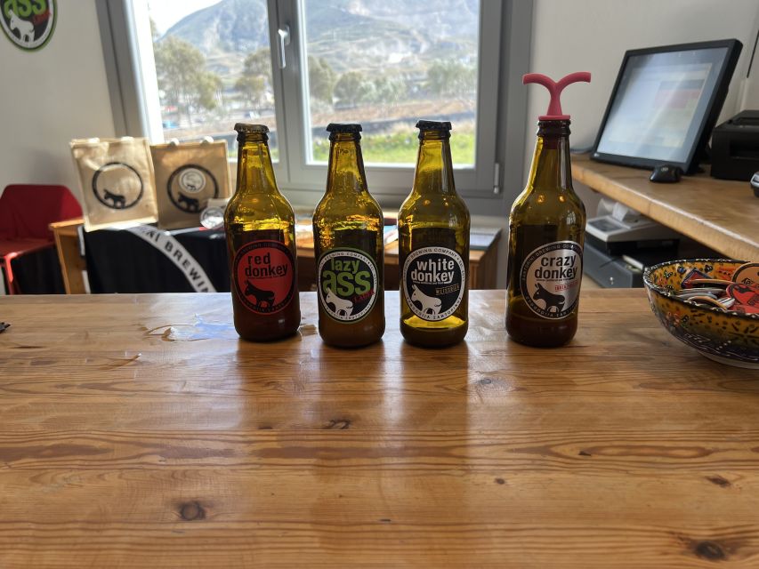 Santorini: Three Wineries and One Brewery Tour with Tastings - Practical tips for getting the most from the tasting