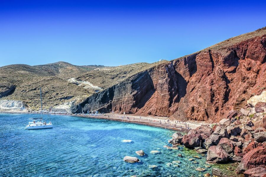 Santorini: Top Sights Day Trip, Wine Tasting, & Oia Sunset - Oia at sunset, the grand finish