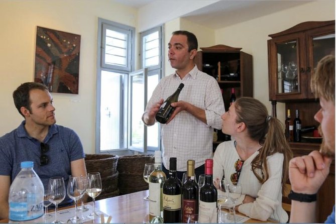 Santorini Wine Adventure with 12 Wine Tastings, Tapas and Sunset - Twelve wines with enough food to matter