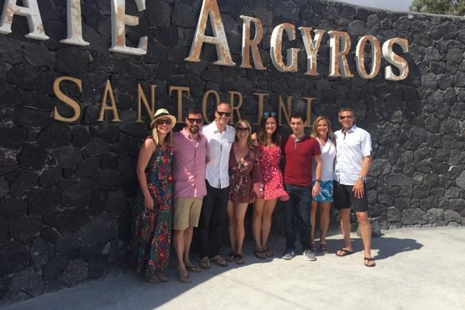 Santorini Wine Adventure with 12 Wine Tastings, Tapas and Sunset - The guide can make or break the afternoon
