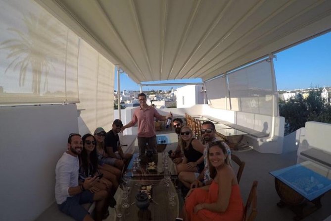 Santorini Wine Adventure with 12 Wine Tastings, Tapas and Sunset - Santo Wines brings the caldera view