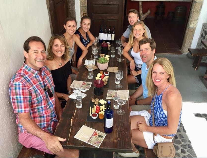Santorini: Wine Tasting Tour with Snacks - The wines you will taste