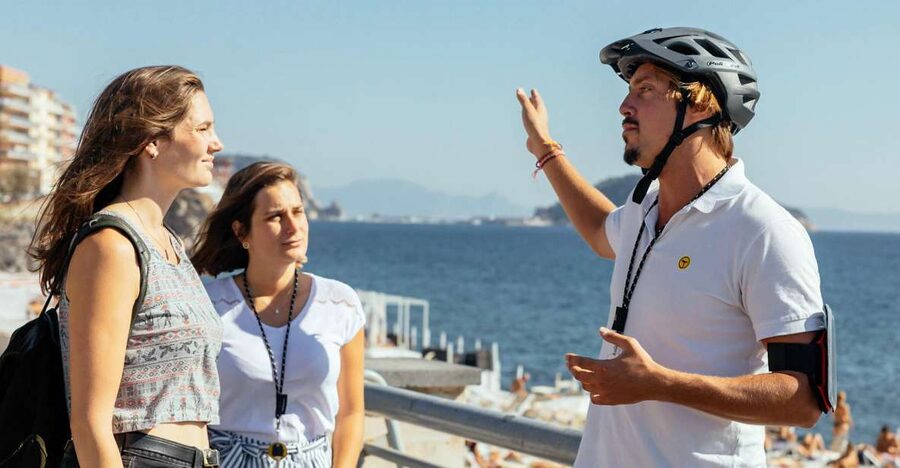Scenic E-Bike Ride with Vineyard Wine & Meal - From Naples to the Phlegrean Fields