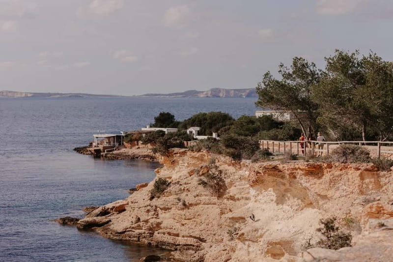 Secret Cove Yoga and Cava Experience in Ibiza Crystal Waters - Walking to the secluded cove
