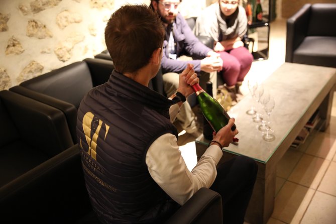 Small Group - Half Day Champagne Tour - Visit of 2 Small Producers/Growers - Riding from Reims into the countryside