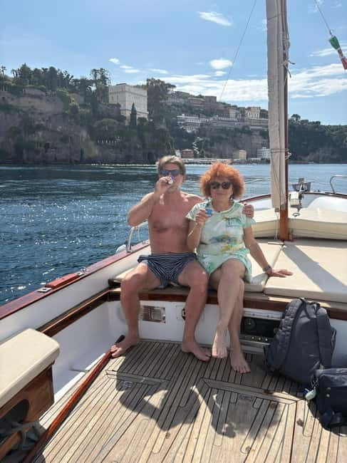 Sorrento: Boat Coastal Cruise with Swim and Limoncello - How the small-group setup changes the ride
