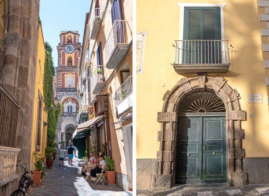 Sorrento: Guided Walking Tour & Limoncello Tasting - Sedil Dominova and Sorrento’s inlay craft