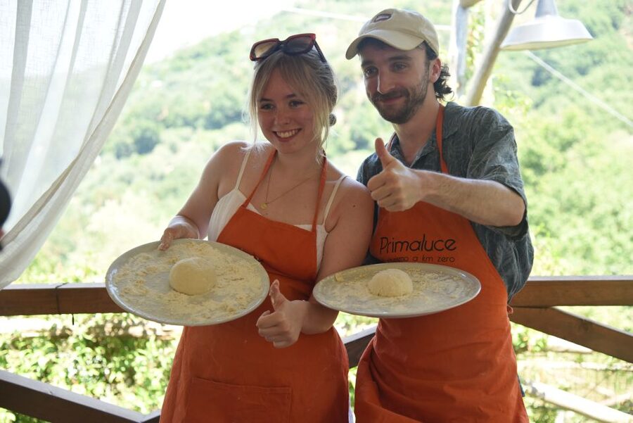 Sorrento: Pizza Lesson, Wine, and Limoncello at a Local Farm - The setting, views, and outdoor space