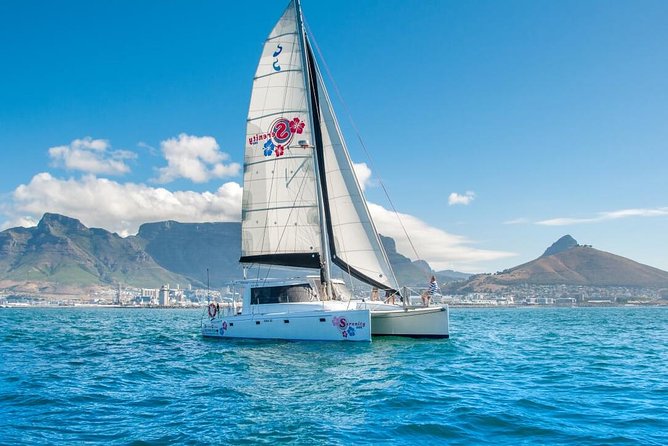 Sunset Champagne Cruise from Cape Town - Wind, cold, and rough water