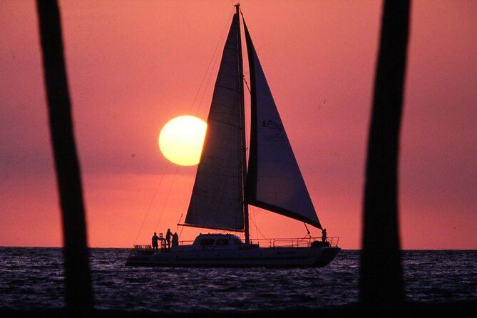 Sunset Cocktail Cruise on our Sailing Catamaran - The departure point needs careful planning
