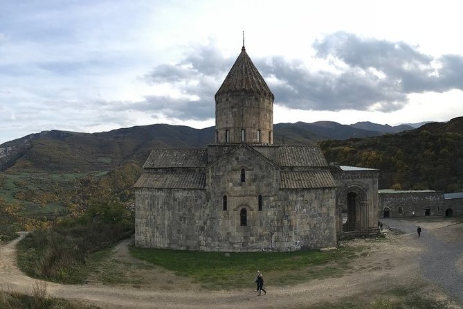 Tatev & Shaki Waterfall Guided Group Tour with Wine Tasting - Tatev Monastery above the Vorotan gorge