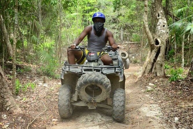 Tequila Tasting, Horseback Riding,ATV, Ziplines Cenote and Lunch - Four low ziplines for a gentle start