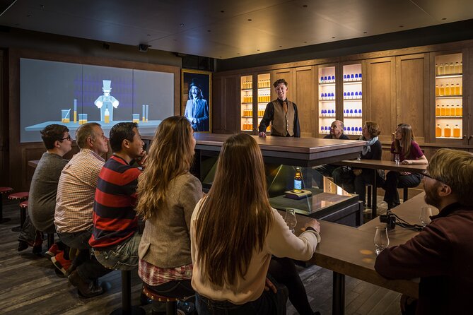 The Scotch Whisky Experience Guided Whisky Tour - An Introduction to Whisky - The tasting: one dram, chosen by you