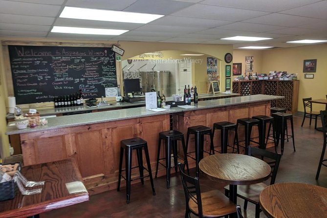 The Tour and Wine Tasting Experience at Aspirations Winery - A small Clearwater winery with a hands-on tasting