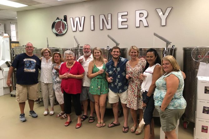 The Tour and Wine Tasting Experience at Aspirations Winery - The meat, cheese, crackers, and nuts