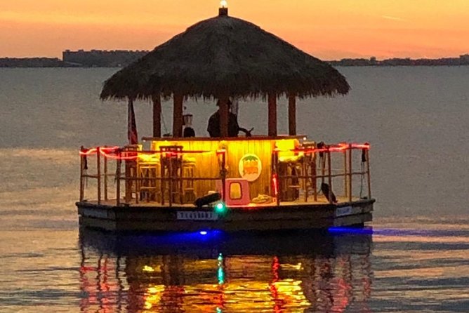 Tiki Boat - Clearwater - The Only Authentic Floating Tiki Bar - A floating tiki bar instead of a packed booze cruise