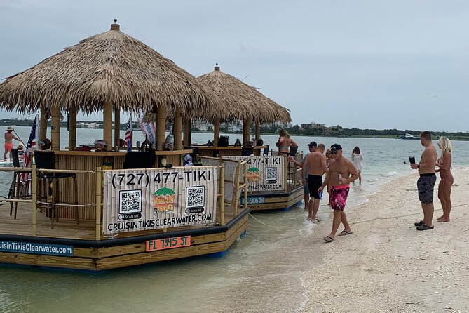 Tiki Boat - Clearwater - The Only Authentic Floating Tiki Bar - Your own drinks, snacks, and music