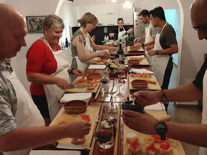 Tirana: Traditional Cooking Class with Wine & Raki Tasting - A family kitchen rather than a staged food show