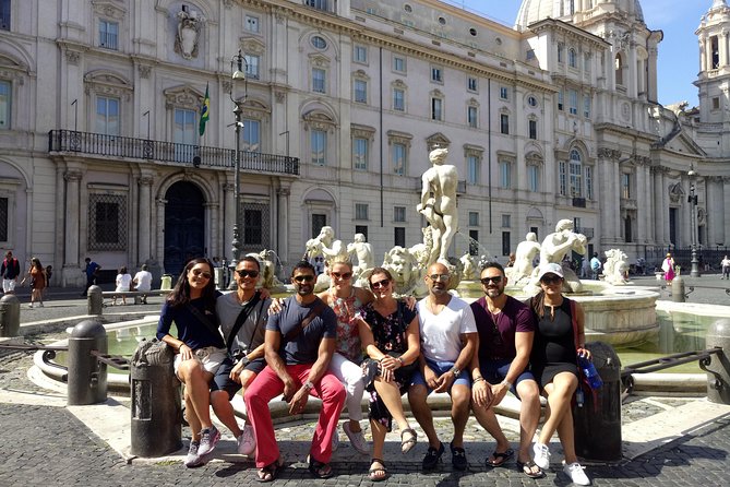Trevi Fountain, Pantheon, and Campo Dei Fiori Market Food and Wine Tour - Piazza Navona brings the sweet course