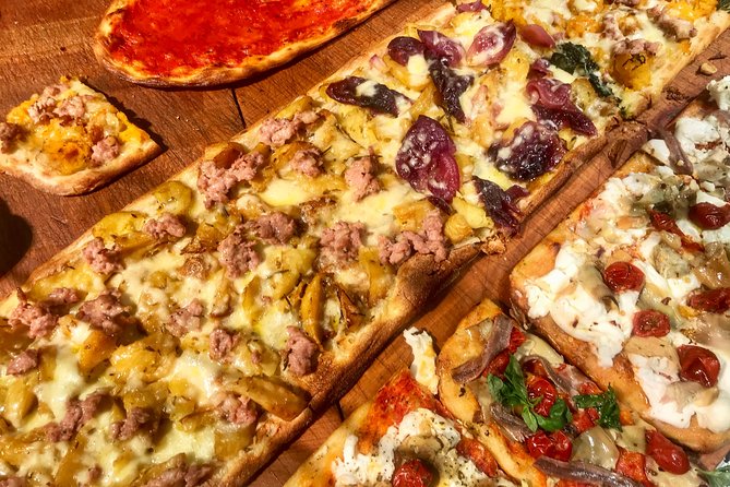 Trevi Fountain, Pantheon, and Campo Dei Fiori Market Food and Wine Tour - Pizza and old Rome near Campo de Fiori
