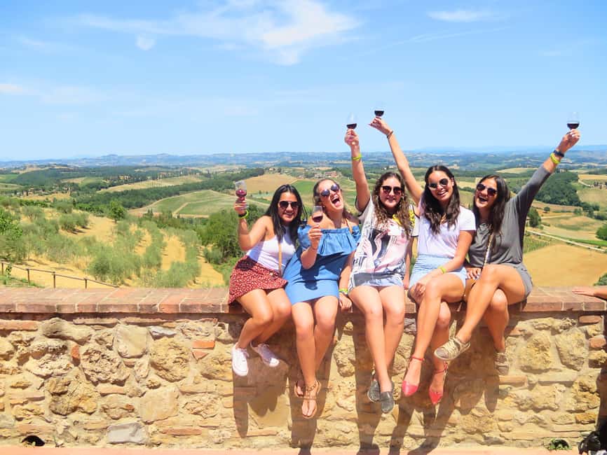 Tuscany Wine Tour: 2 Wineries & San Gimignano from Florence - Meeting at Piazza della Calza