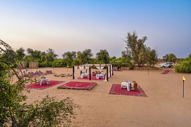 VIP Dubai Sunset Desert Safari: Camel Ride, BBQ, Unlimited Spirit - Key points to know before you book