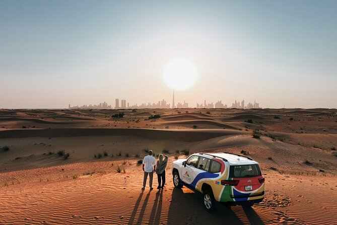 VIP Dubai Sunset Desert Safari: Camel Ride, BBQ, Unlimited Spirit - Belly dance, Tanoura, and the evening program