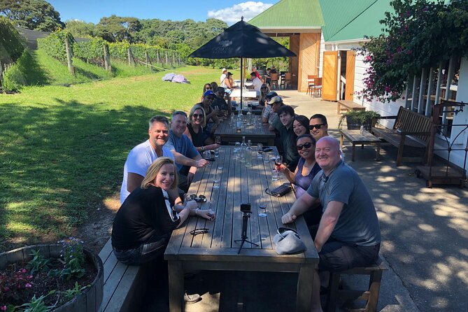 Waiheke Island Premium Wine Tour with Tastings - Lunch at a vineyard, with the bill separate