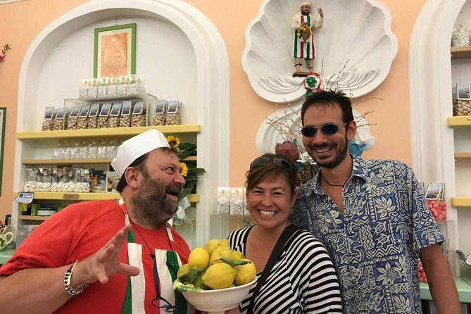Walking Food Tour in Sorrento w/ Limoncello Factory Lemon Grove - Gelato, sweets, and a practical finish