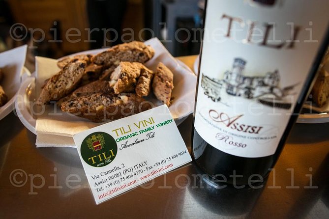Wine and Cheeses - Four organic wines with a proper Umbrian snack