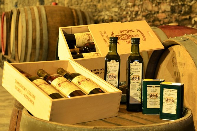 Winery tour with Wine and Olive tasting in Corfu - A peaceful pause from Corfu beaches