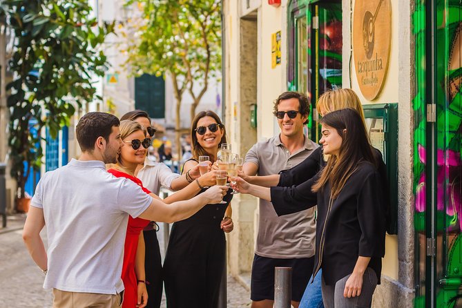 Winner 2025 Undiscovered Lisbon Food & Wine Tour by Eating Europe - Ginjinha Popular: chorizo, bifana, and a first toast