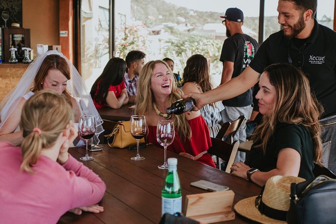 Xecue Wine Tasting in the Guadalupe Valley - The Outdoor Tasting Room and Estate Views